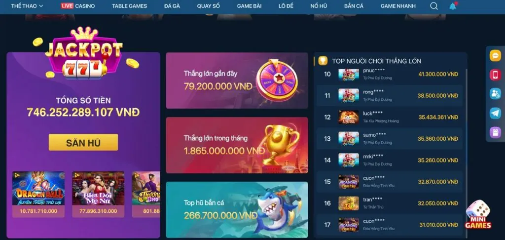 Thưởng nạp lại hàng ngày/tuần